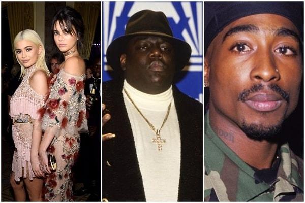 Tupac ve The Notorious B.I.G. efsane fotoğrafları da kullanılan görseller arasında yer alıyor.