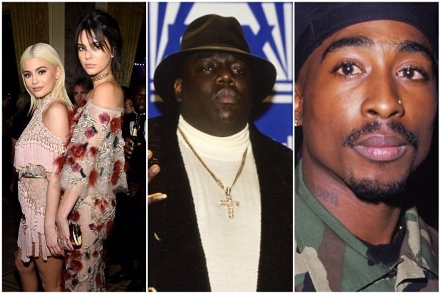 Tupac ve The Notorious B.I.G. efsane fotoğrafları da kullanılan görseller arasında yer alıyor.