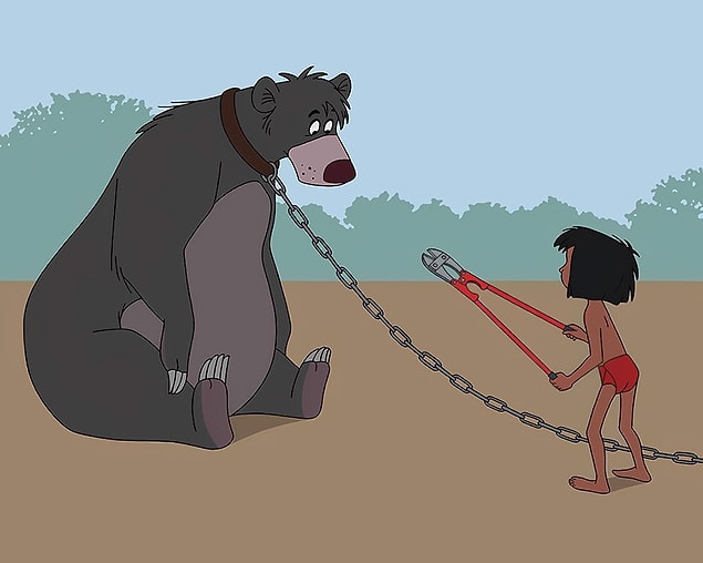12. Ortaya çıkan eserler bizim dünyamızın, mutlu sonlarla dolu Disney dünyası olmadığını da hatırlatıyor.