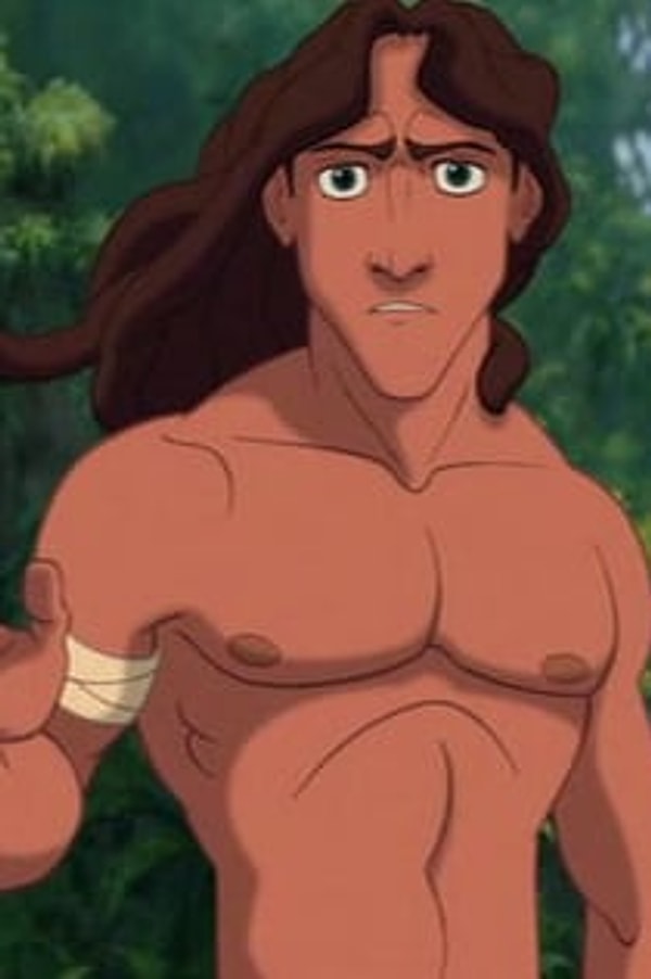 6. "Почему у Тарзана совсем нету растительности на лице? Нет, ну правда, вы видели его отца?"