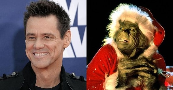 10. Джим Керри - Гринч в "Гринч - похититель Рождества"