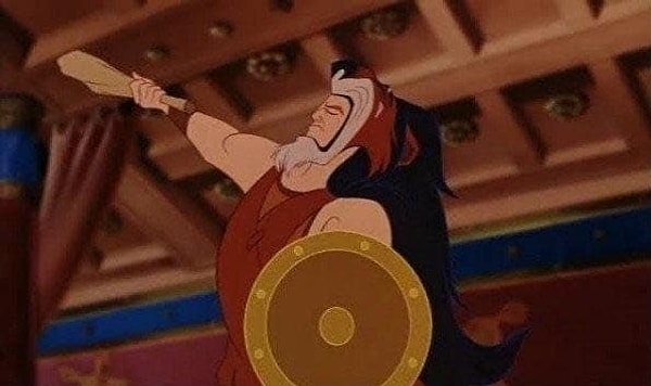 2. Накидка, которую носит Геркулес в одноименном мультфильме, - это шкура Шрама из "Короля Льва"