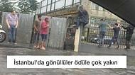 Şiddetli Yağmurun Esir Aldığı İstanbul'u Mizahlarıyla Şenlendiren Yağmurzedeler