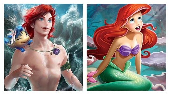 Художница из Канады показала, как выглядели бы герои знаменитых мультфильмов, будь они другого пола