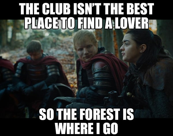 4. Появление Эда Ширана в этой серии вызвало бурную реакцию у фанатов и породило множество приколов, связанных в основном с его песнями