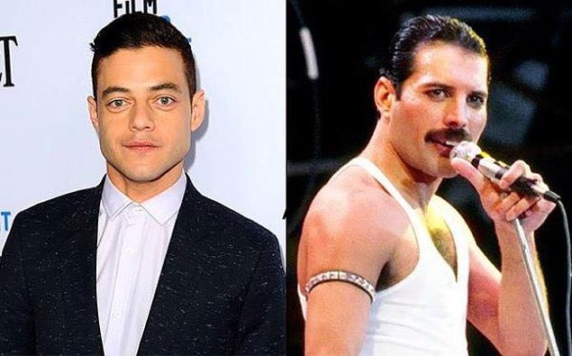9. Freddie Mercury'yi Rami Malek'in canlandıracağı "Bohemian Rhapsody", önümüzdeki yıl gösterime girecek.