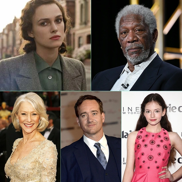 Keira Knightley, Morgan Freeman, Helen Mirren, Matthew Macfadyen ve Mackenzie Foy "Nutcracker and the Four Realms" filminde bir aradalar.