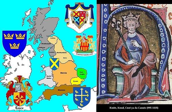1. Anglo-Sakson İngiltere ve Knut'un Büyük Ülkesi