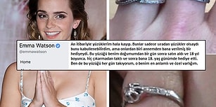 Emma Watson Kaybolan Ana Yadigârı Yüzüğünü Bulmak İçin Hayranlarından Yardım İstiyor!