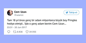 Cem Uzan'ın Twitter Hesabından Bedava Pringles Tadında 17 Paylaşım