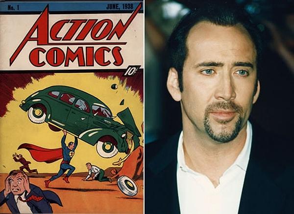 14. Nicolas Cage, 150.000 dolara aldığı bir koleksiyon parçası çizgi romanı 2.16 milyon dolara sattı.