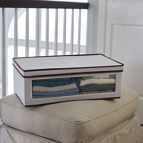 Sonra da yatak altına girebilen kutu çantalaradan edinin!