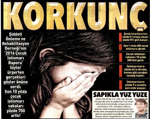 Bugün Posta gazetesinin manşetine taşıdığı raporda yer alan bilgiler tüyler ürperten cinsten...