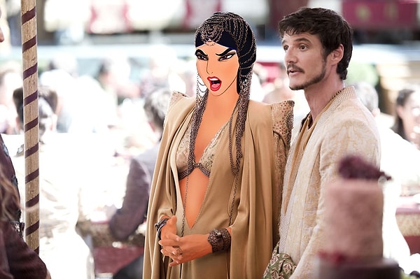 9. Жасмин (Алладин) в роли Элларии Сэнд