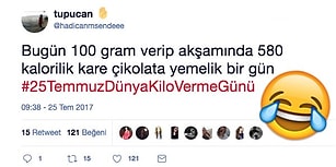 Göbeğimle Sev Beni! 25 Temmuz Dünya Kilo Verme Günü'nü Mizahlarıyla Şenlendiren 21 Kişi