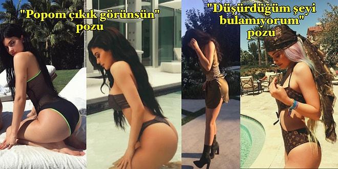 Kylie Jenner'ın Takıntı Haline Getirdiği ve Sosyal Medyada Sıkça Taklit Edilen 11 Pozu