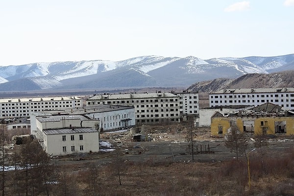 2. Кадыкчан - город-призрак в Сусуманском районе Магаданской области