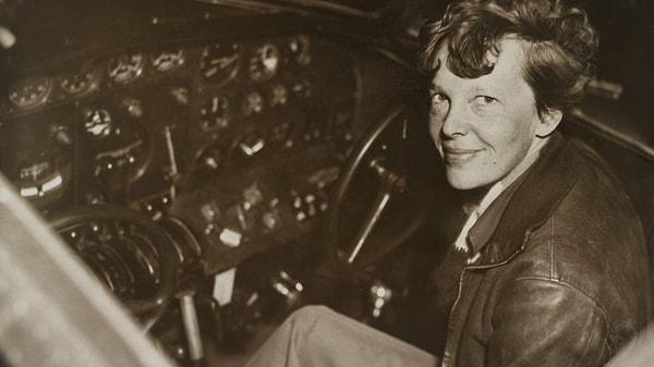 9. Amelia Earhart