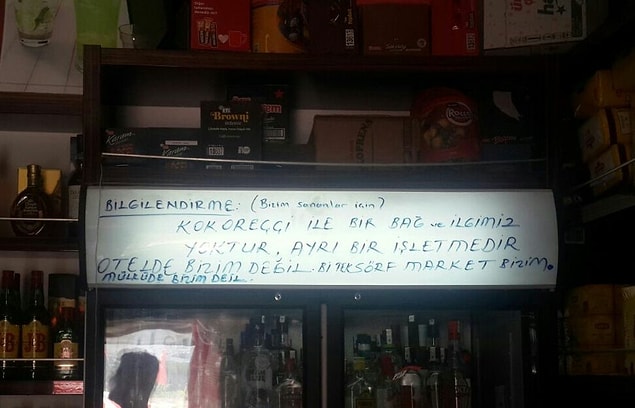 Alaçatı'nın bütün sahibini Sörf Market sananlar için önemli bilgilendirme: "KOKOREÇÇİ BİZİM DEĞİL, OTEL DE BİZİM DEĞİL"