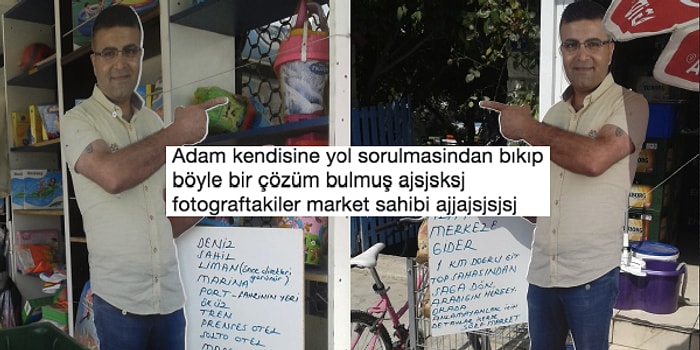 Adres Tarif Etmekten Bıktığı İçin Dükkana Maketini Yerleştiren Alaçatı'nın Erdal Bakkal'ı