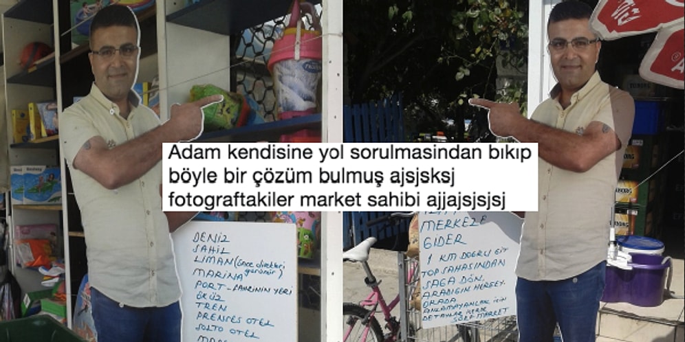 Adres Tarif Etmekten Bıktığı İçin Dükkana Maketini Yerleştiren Alaçatı'nın Erdal Bakkal'ı