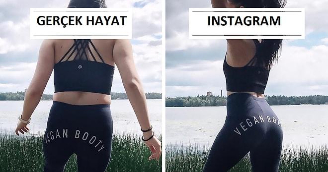 Vegan Spor Bloggerından Photoshopla Değil Doğru Poz Vererek Vücudu Güzel Göstermenin Yolları