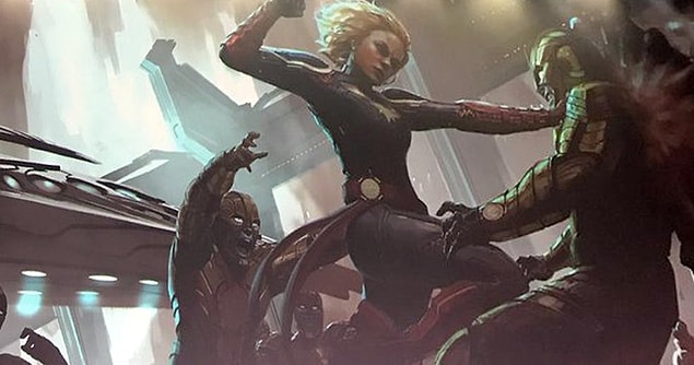 Filmin kötüleri ise "Skrull" isimli şekil değiştirebilen uzaylılar olacak.