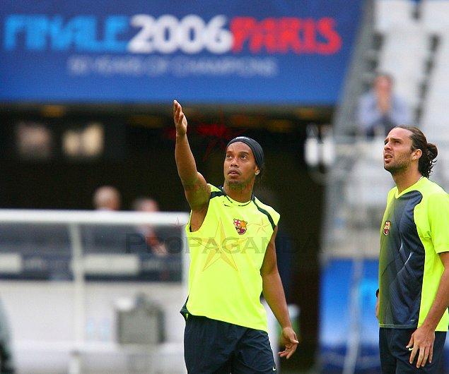 3. Ronaldinho ve Thiago Motta (Barcelona 2003-2007)