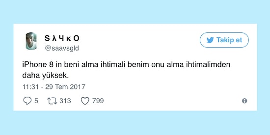 Piyasaya Çıkacak Olan iPhone 8'in Dedikodusundan Mizah Çıkaran 17 Kişi