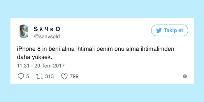 Piyasaya Çıkacak Olan iPhone 8'in Dedikodusundan Mizah Çıkaran 17 Kişi