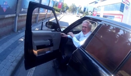 Aziz Yıldırım, Trafikte Motosikletliyle Tartıştı!