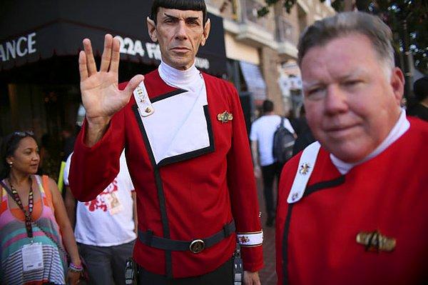 6. Mr. Spock ve Kaptan Kirk, Star Trek