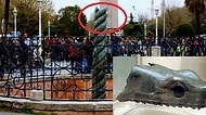 İstanbul'un 1600 Yıllık Tarihi Eseri: Sultanahmet Meydanındaki Meşhur ''Yılanlı Sütun''