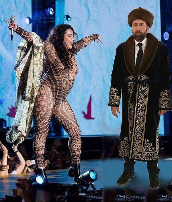 8. Конечно, не могли не вспомнить невероятно популярный сейчас мем с Николасом Кейджем