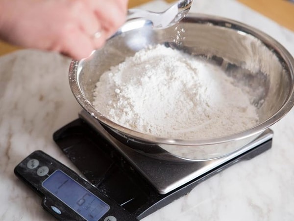 1. Взвешивайте ингредиенты