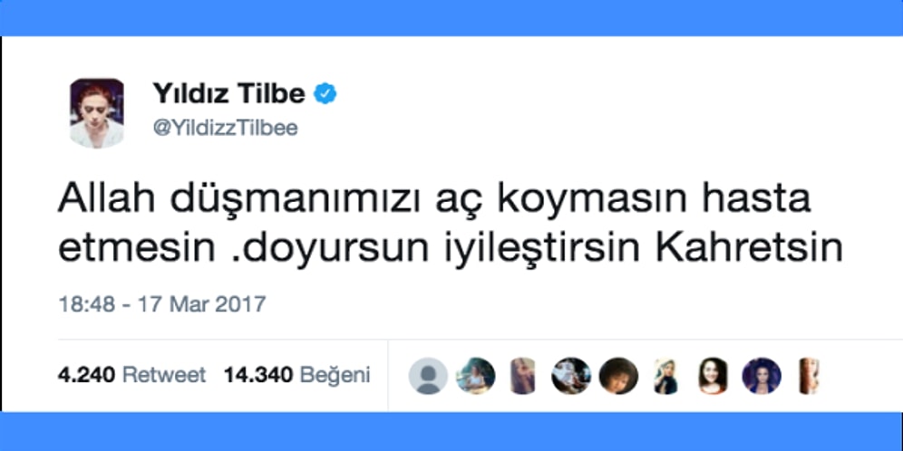 Yıldız Tilbe'nin Bambaşka Bir Dünyadan Olduğunu Gösteren İlginç Ötesi 30 Tweet'i