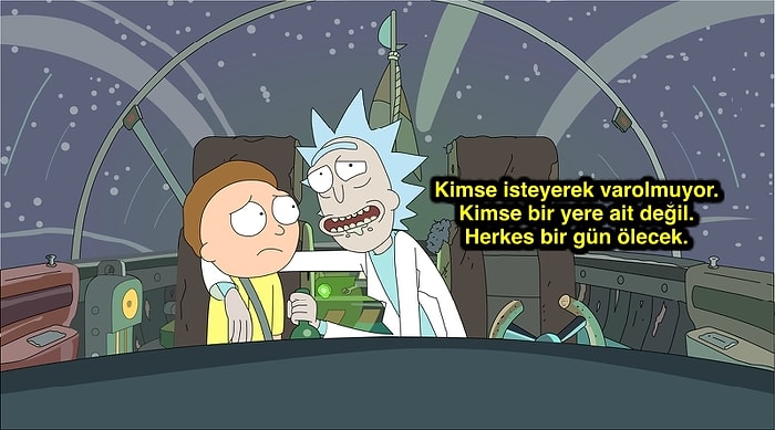 İzleyeni Derin Düşüncelere Salan Dizi "Rick and Morty"den 13 Çarpıcı Hayat Dersi!