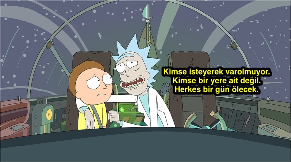 İzleyeni Derin Düşüncelere Salan Dizi "Rick and Morty"den 13 Çarpıcı Hayat Dersi!