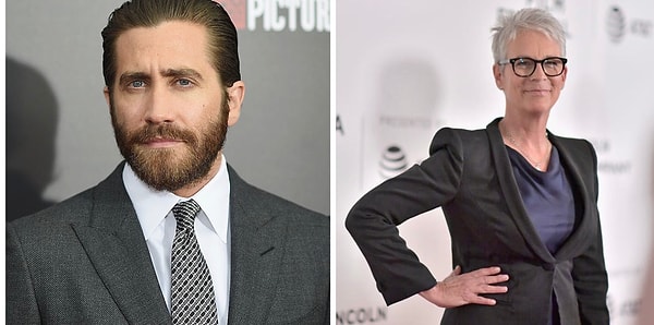 4. Джейми Ли Кёртис - крестная мама очаровательного Джейка Джилленхола.😍😍