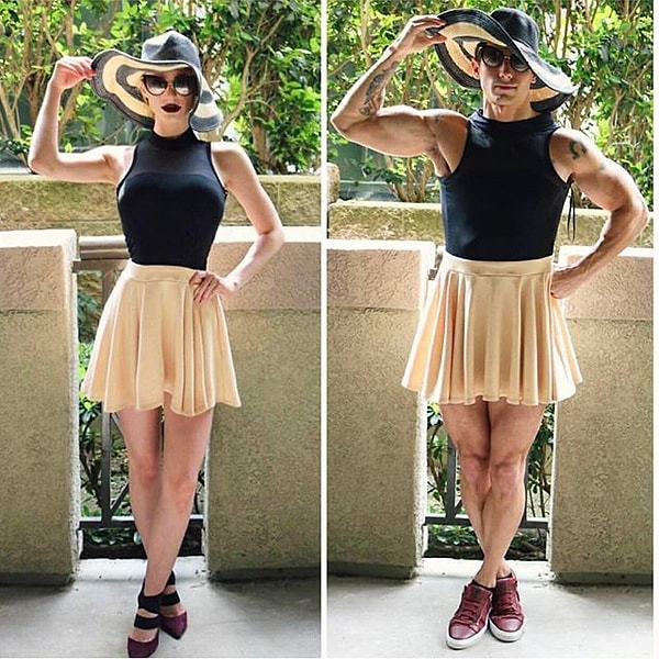 6. На ком платье лучше сидит?