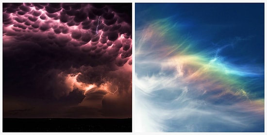 Самые красивые и невероятно редкие облака, которые вы не увидите каждый день☁️