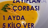 1 Ayda 4 Kilo Verdiren Zayıflama Çorbası