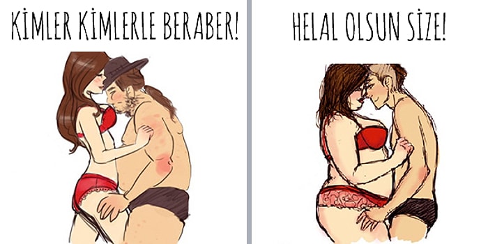 Çifte Standart: Evet Evet Senin Hiç Suçun Olmayan İkiyüzlülüğü Apaçık Dile Getiren 12 Çizim