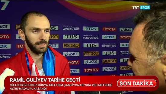 Dünya Şampiyonu Ramil Guliyev'den Sıcak Röportaj