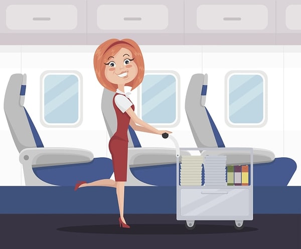 14. "На самом деле нет ограничений на количество закусок, которые может попросить пассажир. Все зависит от того, КАК вы их просите"