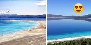 Türkiye'nin Güzellikte Maldivler'le Kapışan Bembeyaz Kumu ve Dupduru Suyuyla Salda Gölü!