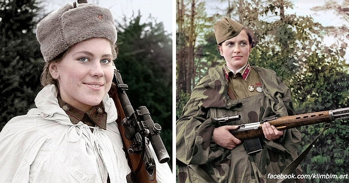 Хрупкая сила: 10 портретов советских женщин-снайперов Второй мировой