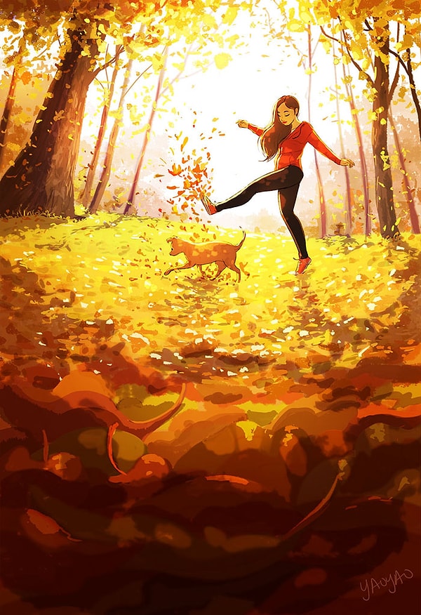 13. Беззаботно гулять