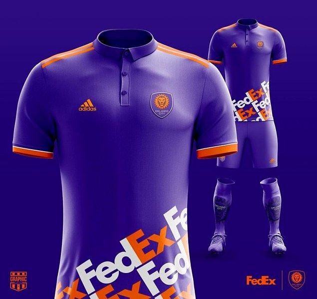 8. Orlando City - FedEx