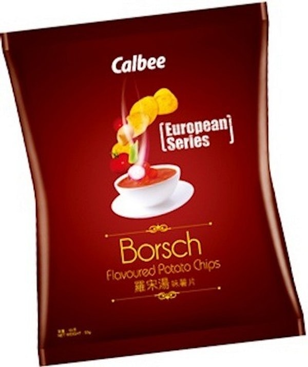 12. Чипсы со вкусом борща